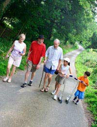 Fitness Family Members Exercise Sports